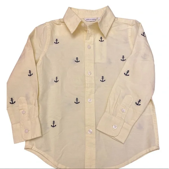 Janie And Jack 2T Boys Button Down - Picture 1 of 4